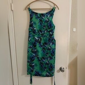 Floral Banana Republic mini dress